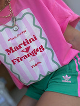 Load image into Gallery viewer, "Martini Ffrangeg"oversized style T-shirt (100% organic cotton)