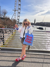 Load image into Gallery viewer, 2 sided "Welsh girls Club" bag with your personalised favourite Welsh saying on the back