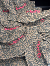 Load image into Gallery viewer, "Iechyd Da" leopard print bucket hat

