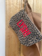 Load image into Gallery viewer, LYSH leopard print accessory bag

