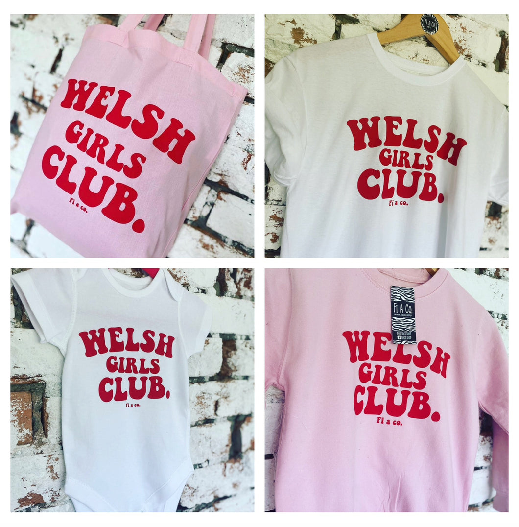 “Welsh Girls Club” sweater/hoodie