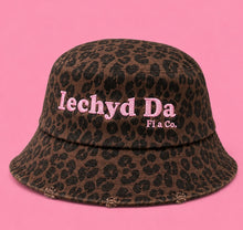 Load image into Gallery viewer, Iechyd Da Bucket Hat! Pink embroidered
