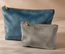 Load image into Gallery viewer, Velvet personalised accessory bags
