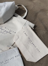 Load image into Gallery viewer, “THE JUST INCASE BAG” organic cotton accessory bag
