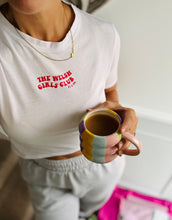 Load image into Gallery viewer, Welsh Girls Club cropped T-shirt
