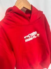 Load image into Gallery viewer, &quot;Cymro&quot; hoodie Age 1-2 (small white mark on the sleeve)

