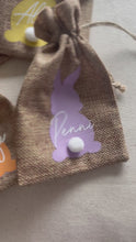 Load and play video in Gallery viewer, Personalised easter bags
