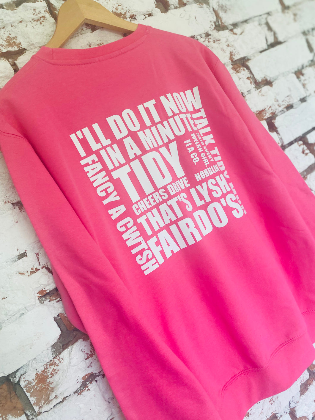 “The Welshi” sweater
